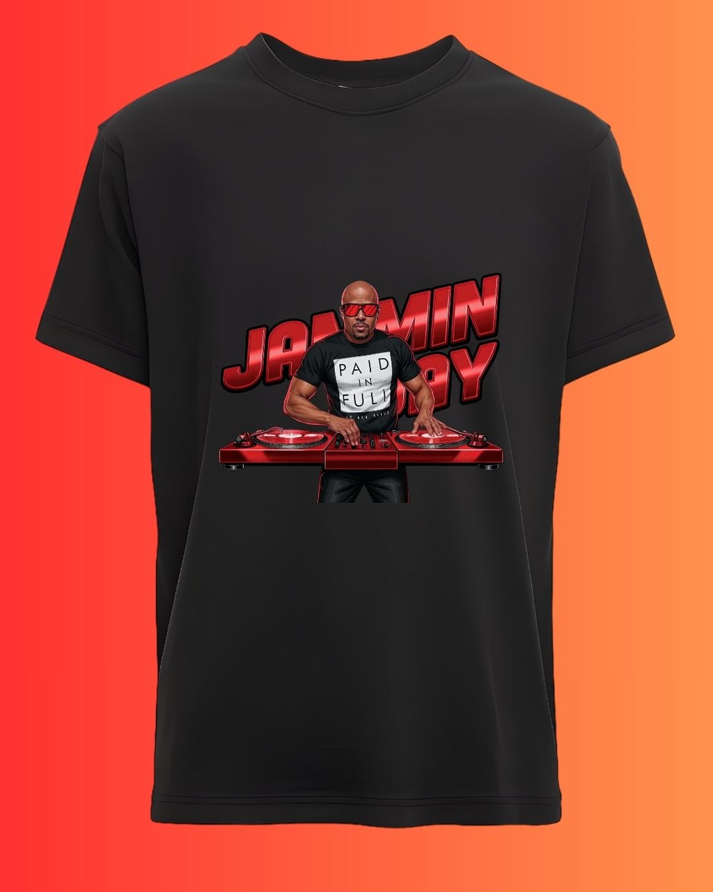 Red Official Jammin Jay T shirt
