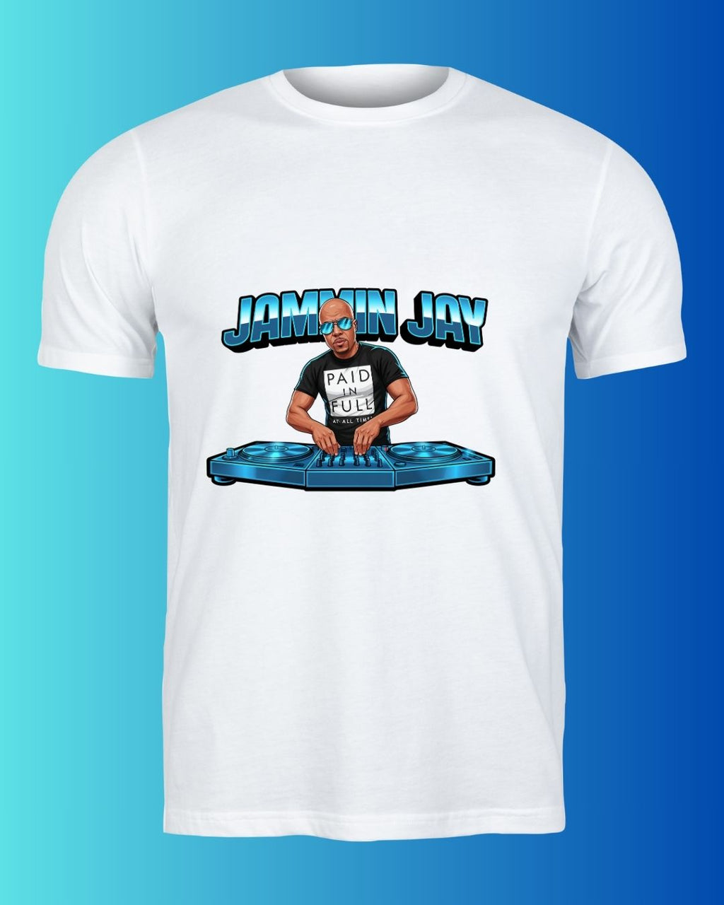 Blue Official Jammin Jay T shirt