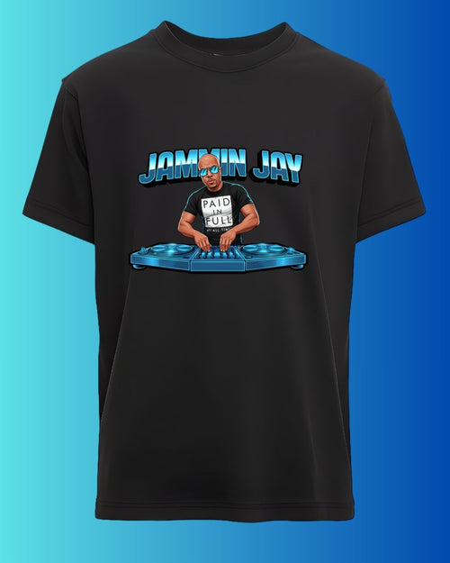 Blue Official Jammin Jay T shirt