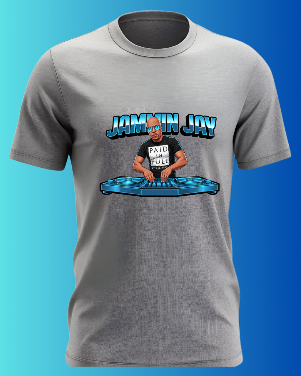 Blue Official Jammin Jay T shirt