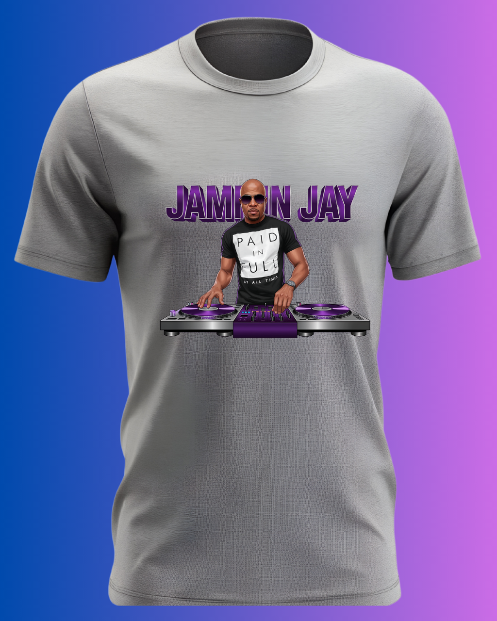 Purple Official Jammin Jay T shirt
