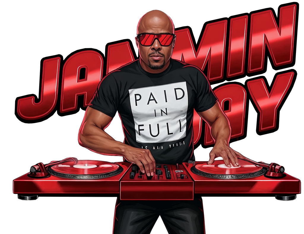 Red Official Jammin Jay T shirt