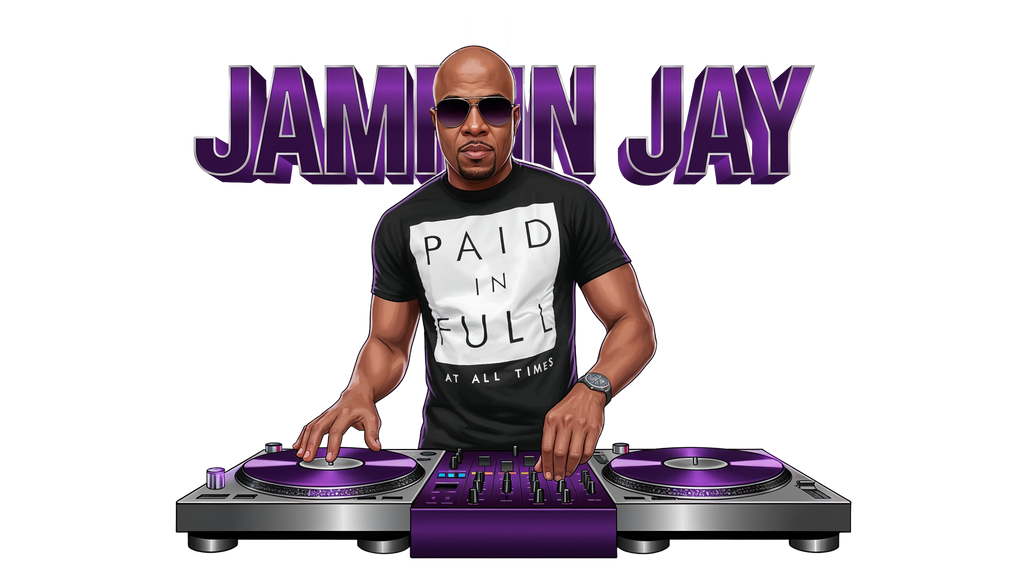 Purple Official Jammin Jay T shirt